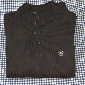 Chaps brown sweater
